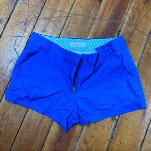 Blue J Crew Broken in Chino shorts